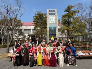 学位記授与式、謝恩会